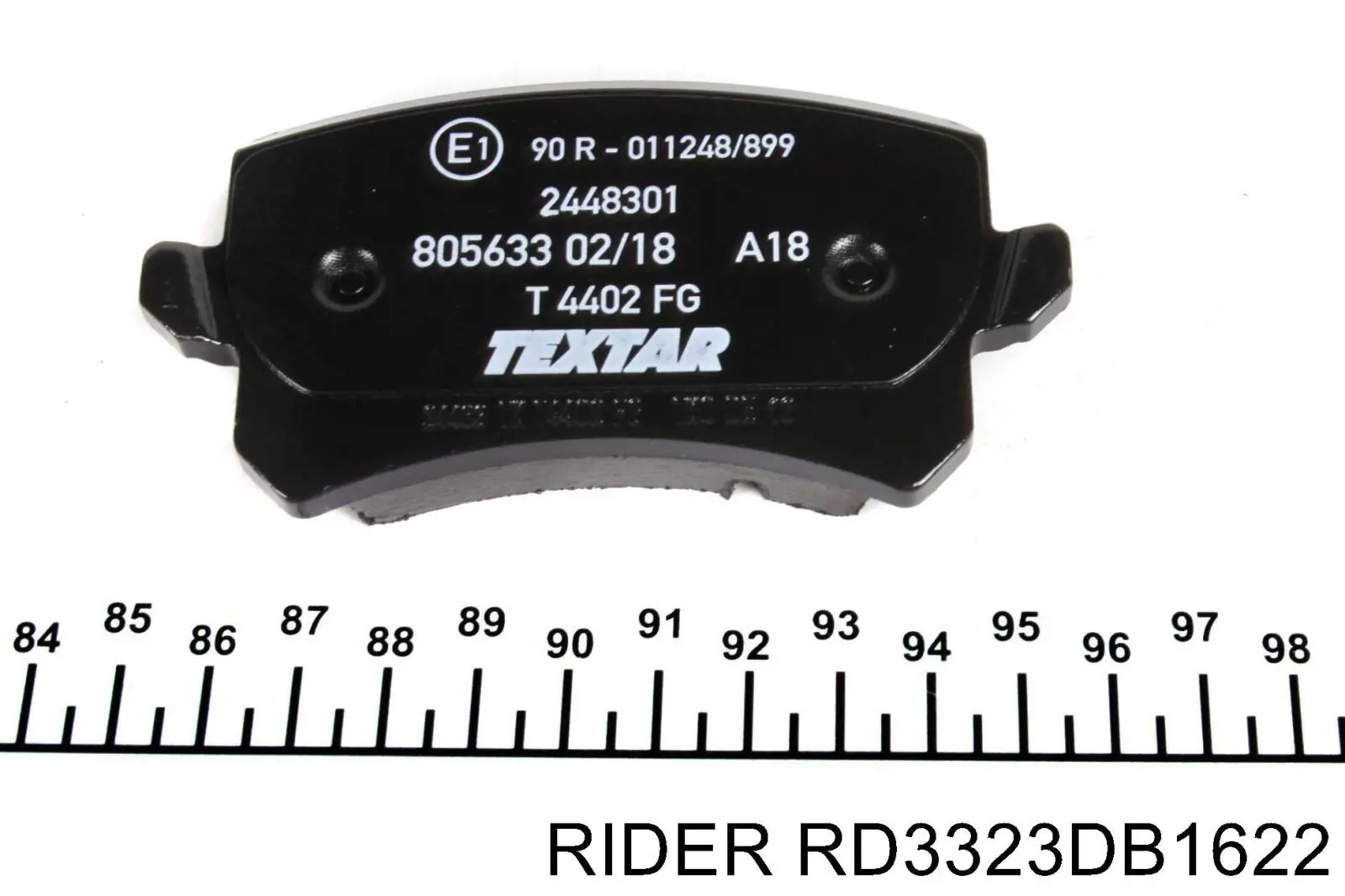 Sapatas do freio traseiras de disco Rider RD3323DB1622 preço, a partir de 30,24 USD