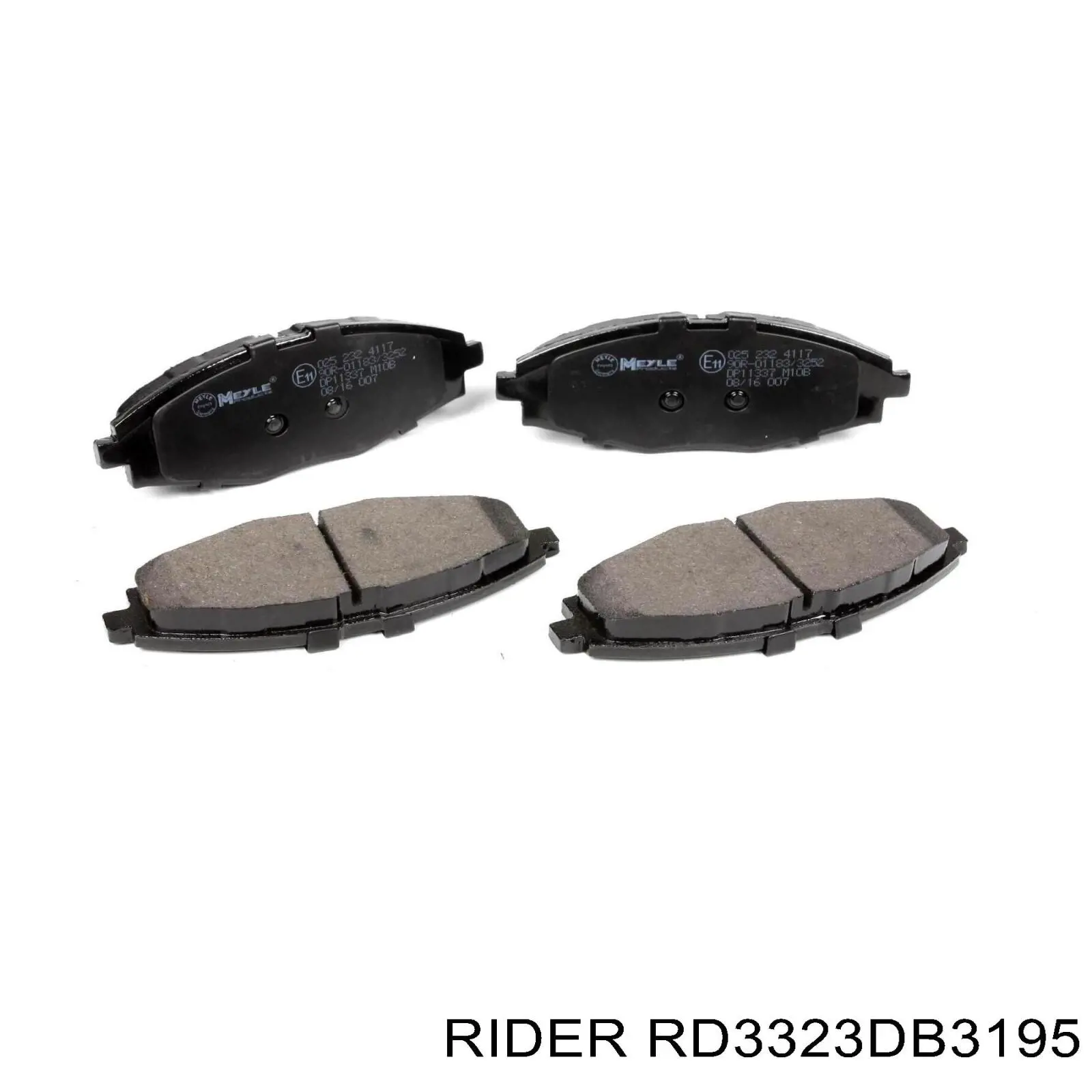 Sapatas do freio dianteiras de disco Rider RD3323DB3195 preço, a partir de 14,86 USD