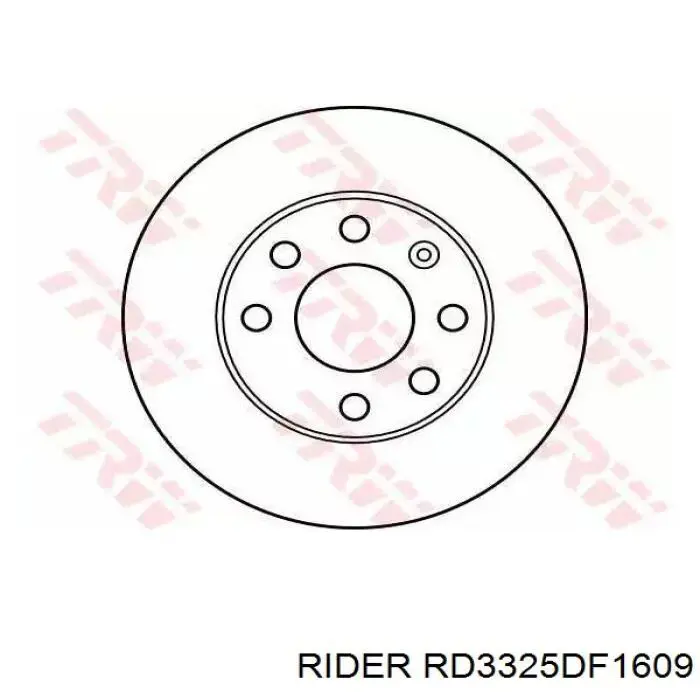 Disco do freio dianteiro Rider RD3325DF1609 preço, a partir de 28,00 USD