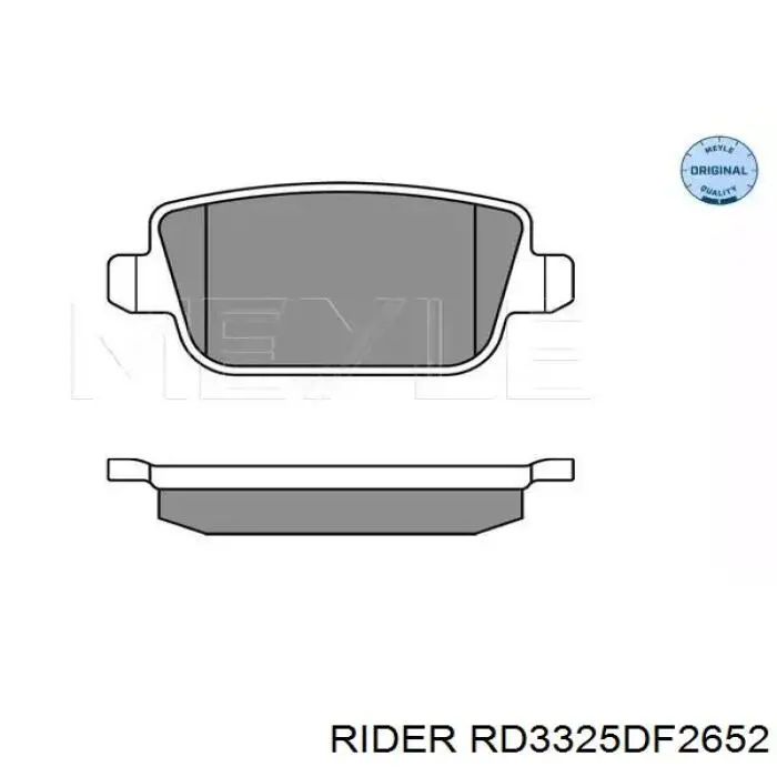 Disco do freio dianteiro Rider RD3325DF2652 preço, a partir de 47,19 USD