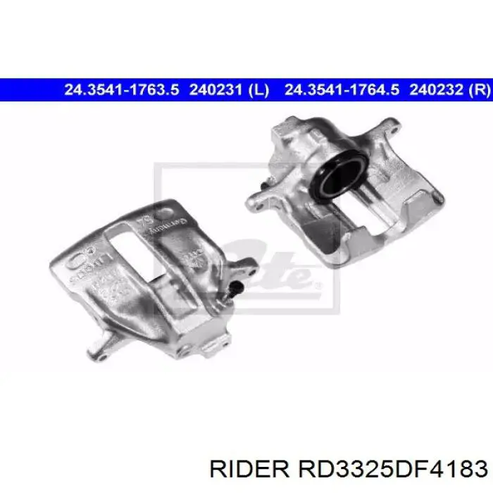 Compre RD3325DF4183 Rider Disco do freio dianteiro