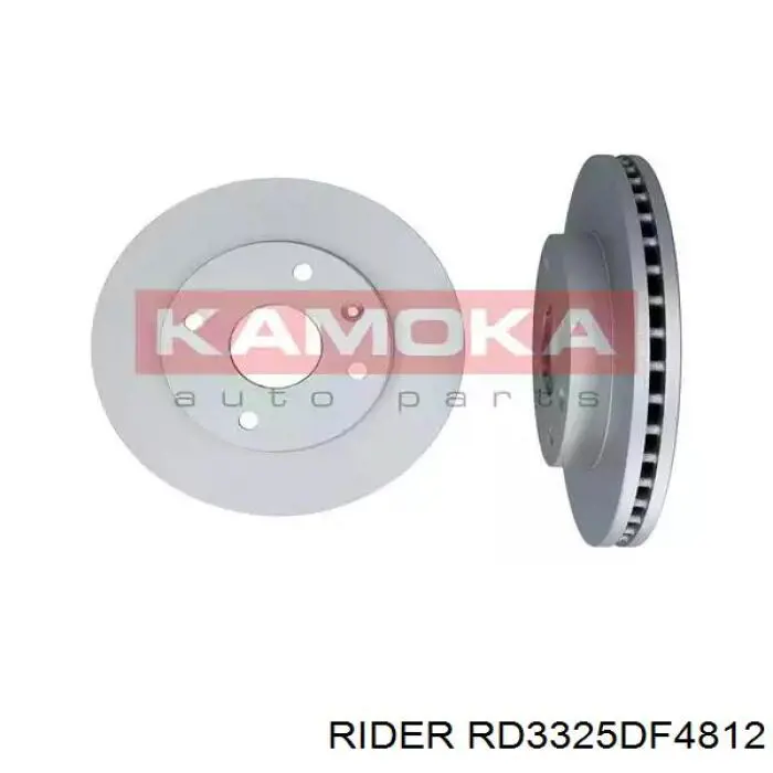 Disco do freio dianteiro RD3325DF4812 Rider