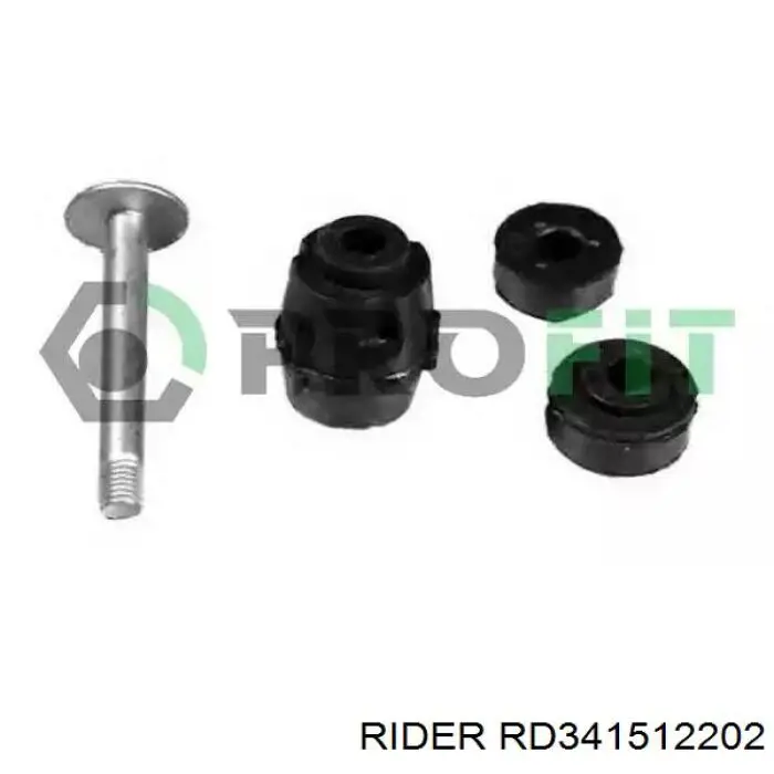 Montante de estabilizador dianteiro RD341512202 Rider