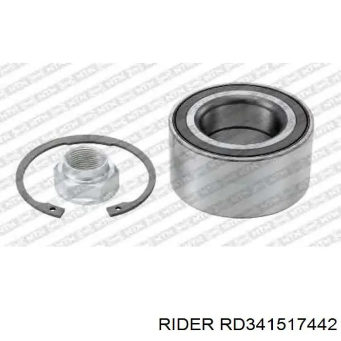 Rolamento de cubo dianteiro Rider RD341517442 preço, a partir de 37,03 USD