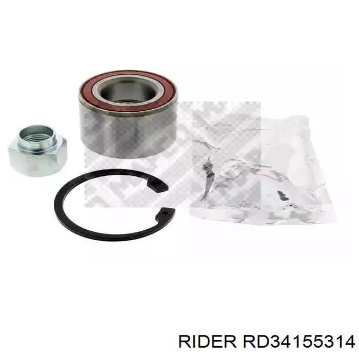 Rolamento de cubo dianteiro Rider RD34155314
