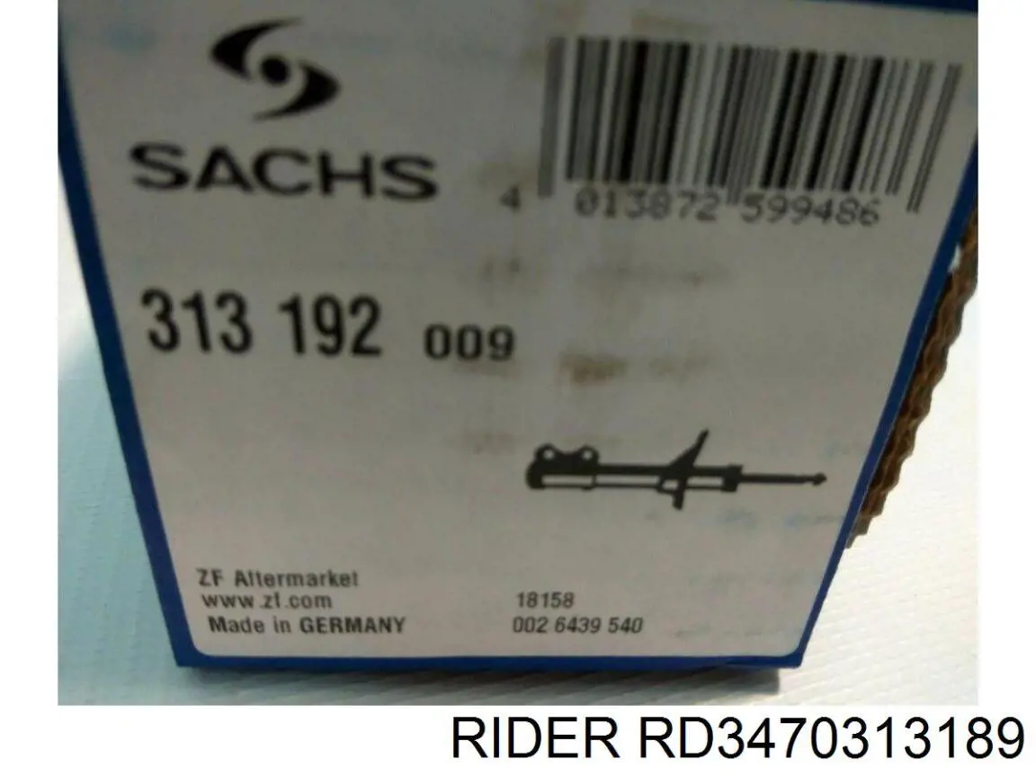Compre RD3470313189 Rider Amortecedor dianteiro direito