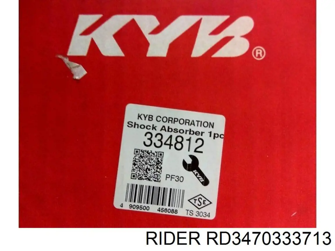 Amortecedor dianteiro RD3470333713 Rider