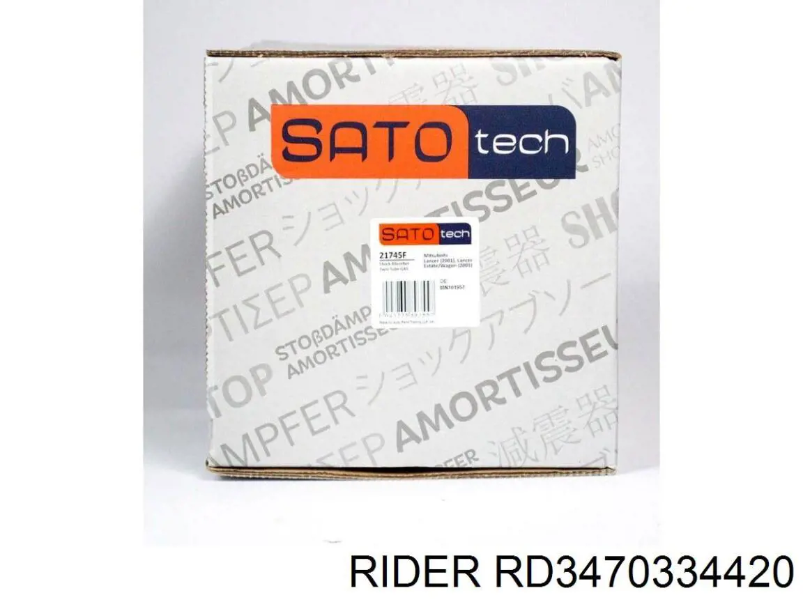 Amortecedor dianteiro RD3470334420 Rider