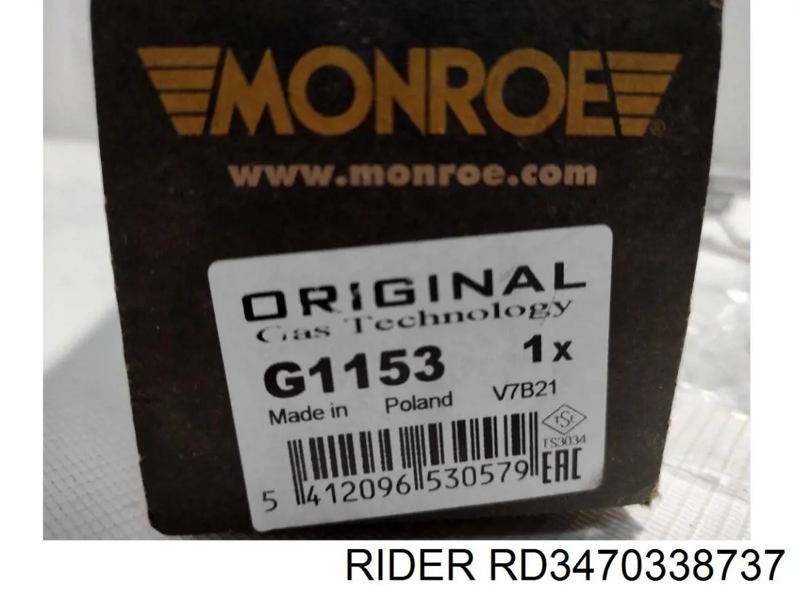 Amortecedor dianteiro Rider RD3470338737