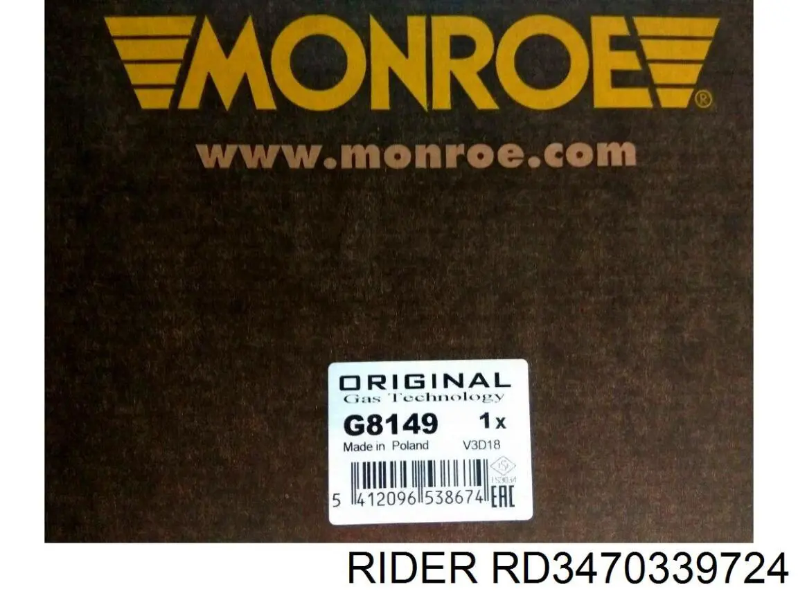 Compre RD3470339724 Rider Amortecedor dianteiro