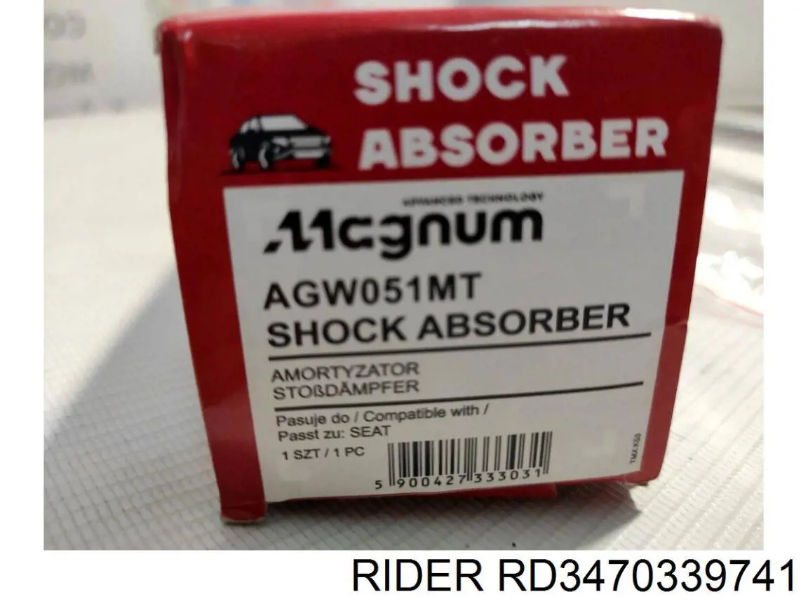 Amortecedor dianteiro Rider RD3470339741