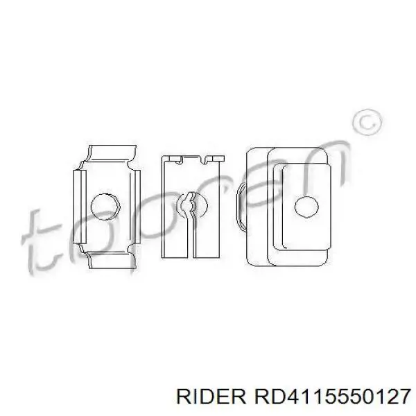 Compre RD4115550127 Rider Cabo de embraiagem