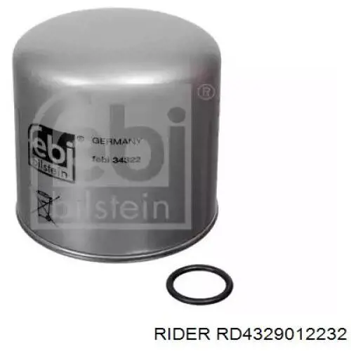 Filtro de secador de ar (separador de umidade e óleo) (TRUCK) RD4329012232 Rider