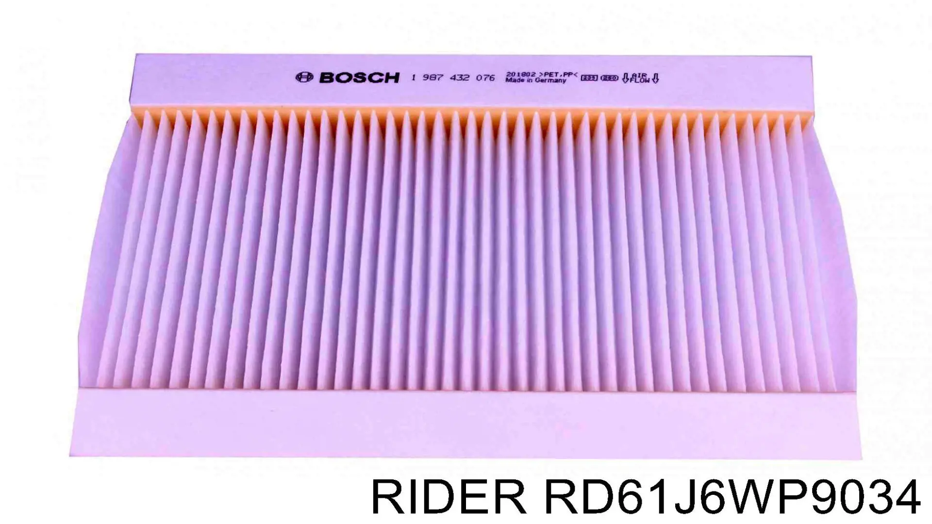 Filtro de salão Rider RD61J6WP9034