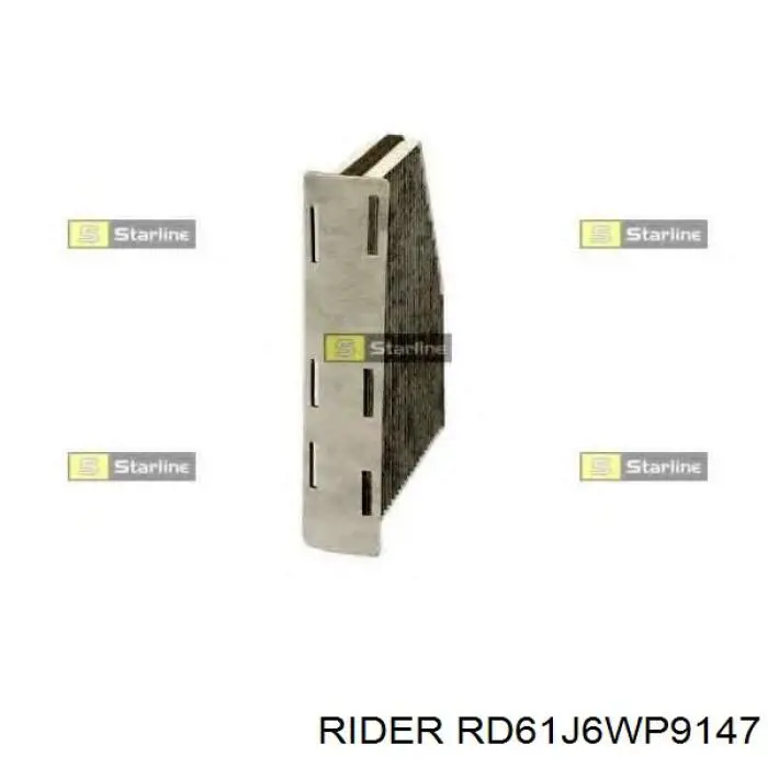 RD61J6WP9147 Rider Filtro de salão