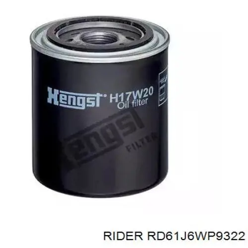 Filtro de salão RD61J6WP9322 Rider
