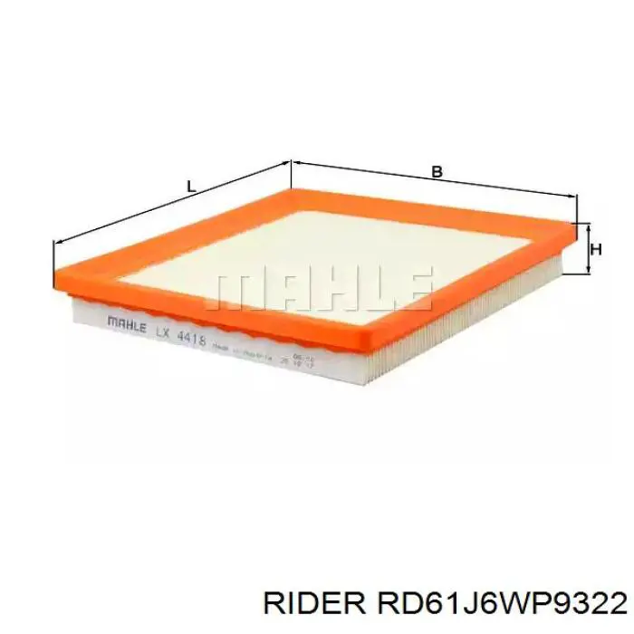 Filtro de salão Rider RD61J6WP9322 preço, a partir de 7,18 USD