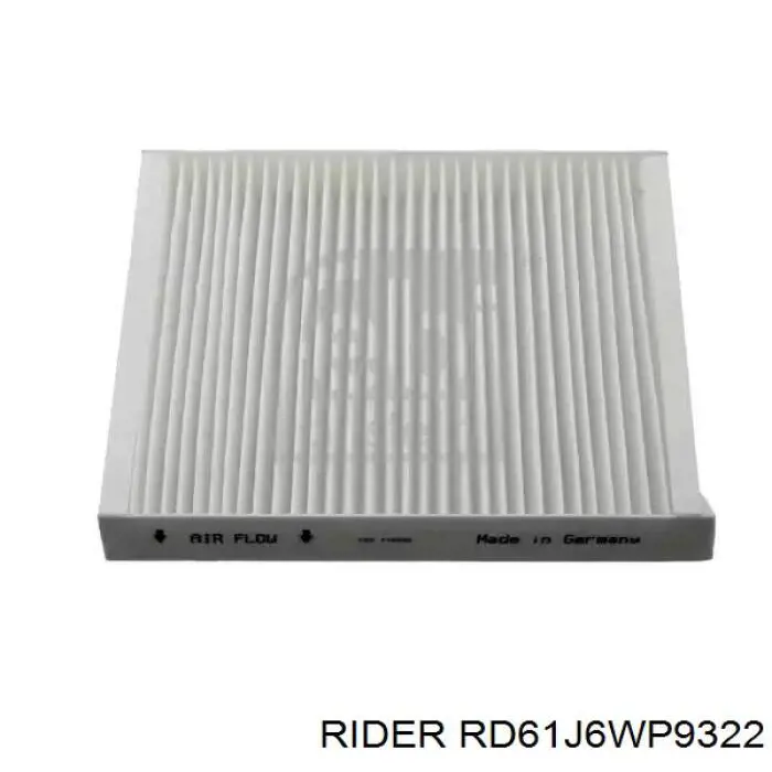 RD61J6WP9322 Rider Filtro de salão