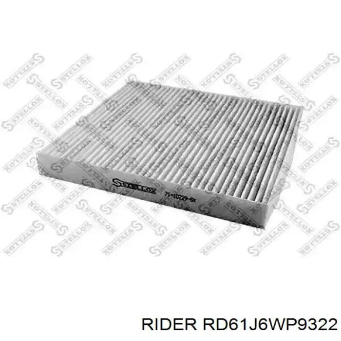 Filtro de salão RD61J6WP9322 Rider
