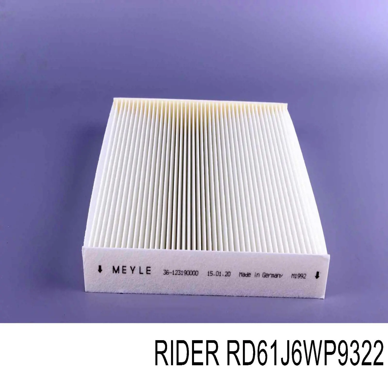 Filtro de salão Rider RD61J6WP9322 preço, a partir de 7,18 USD