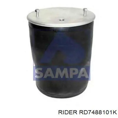 Coxim pneumático (suspensão de lâminas pneumática) do eixo Rider RD7488101K preço, a partir de 115,16 USD