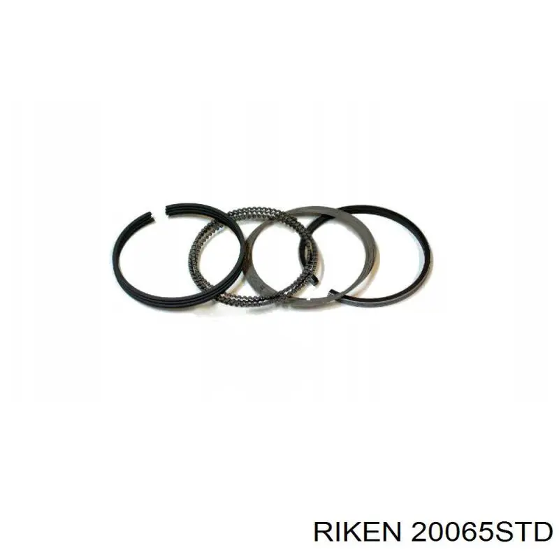 20065STD Riken Kit de anéis de pistão de motor, STD.