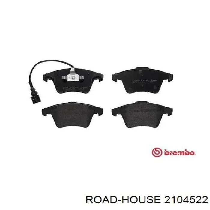 Sapatas do freio dianteiras de disco Road House 2104522 preço, a partir de 54,87 USD