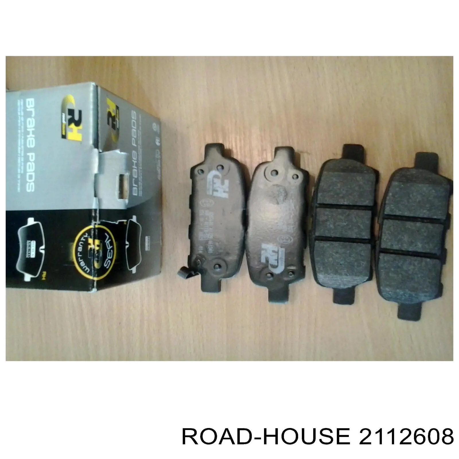 Compre 2112608 Road House Sapatas do freio dianteiras de disco