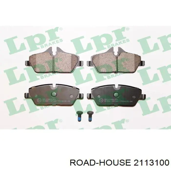 Compre 2113100 Road House Sapatas do freio dianteiras de disco