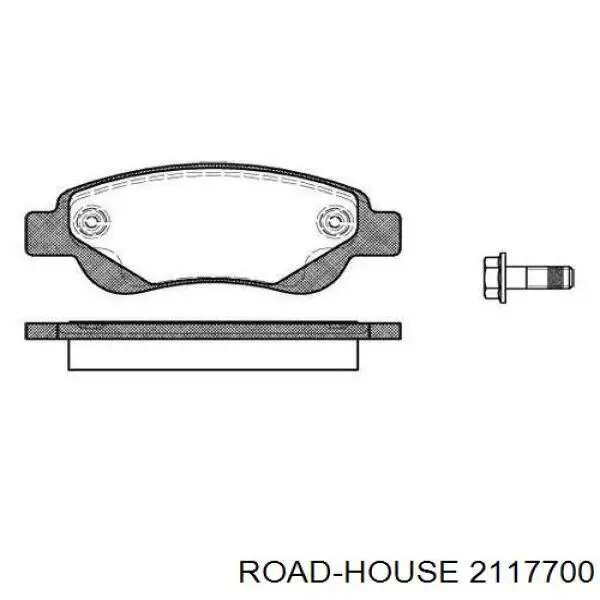 Sapatas do freio dianteiras de disco Road House 2117700 preço, a partir de 31,43 USD