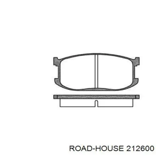 Sapatas do freio dianteiras de disco Road House 212600 preço, a partir de 32,71 USD