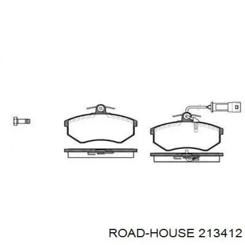 Sapatas do freio dianteiras de disco Road House 213412 preço, a partir de 39,74 USD