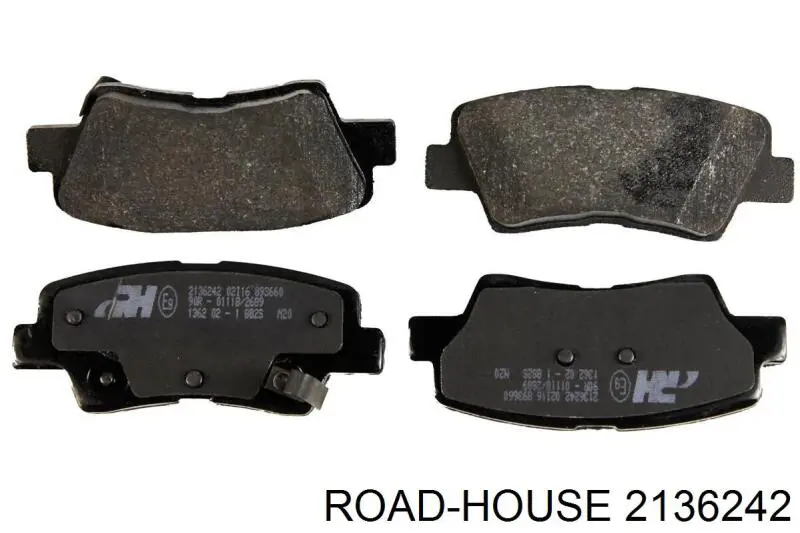 Sapatas do freio traseiras de disco Road House 2136242 preço, a partir de 24,37 USD