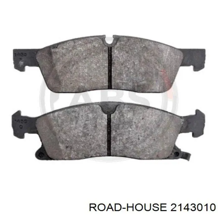 2143010 Road House Sapatas do freio dianteiras de disco