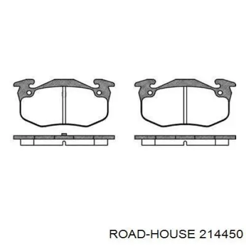 Sapatas do freio traseiras de disco Road House 214450 preço, a partir de 20,64 USD