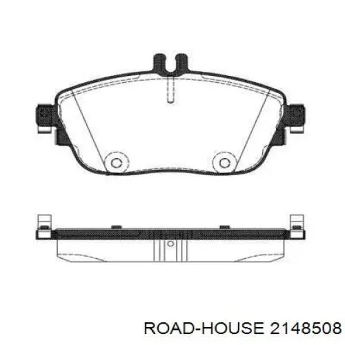 Sapatas do freio dianteiras de disco Road House 2148508 preço, a partir de 38,87 USD