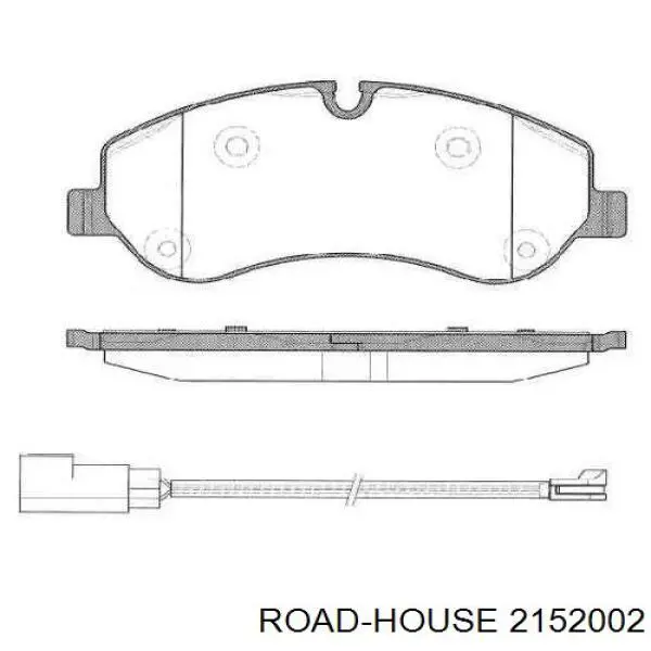 Sapatas do freio dianteiras de disco Road House 2152002 preço, a partir de 61,45 USD