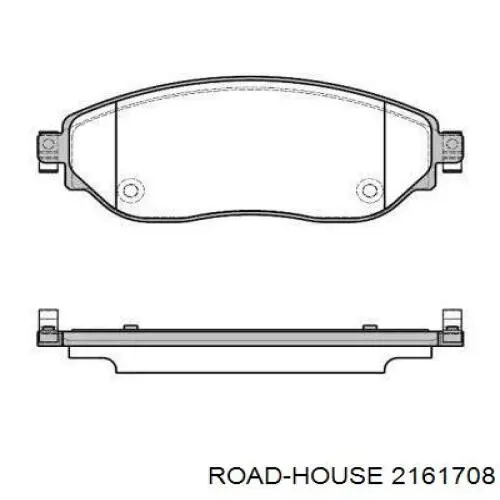 Sapatas do freio dianteiras de disco Road House 2161708 preço, a partir de 39,53 USD