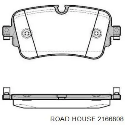 Sapatas do freio traseiras de disco Road House 2166808 preço, a partir de 54,19 USD