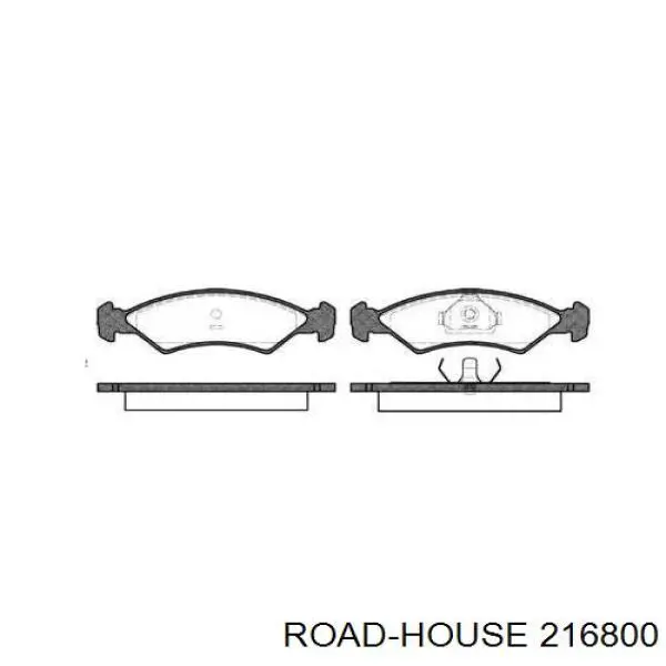 Sapatas do freio dianteiras de disco Road House 216800 preço, a partir de 22,73 USD