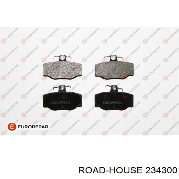 Compre 234300 Road House Sapatas do freio traseiras de disco