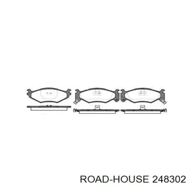 Sapatas do freio dianteiras de disco Road House 248302 preço, a partir de 59,90 USD
