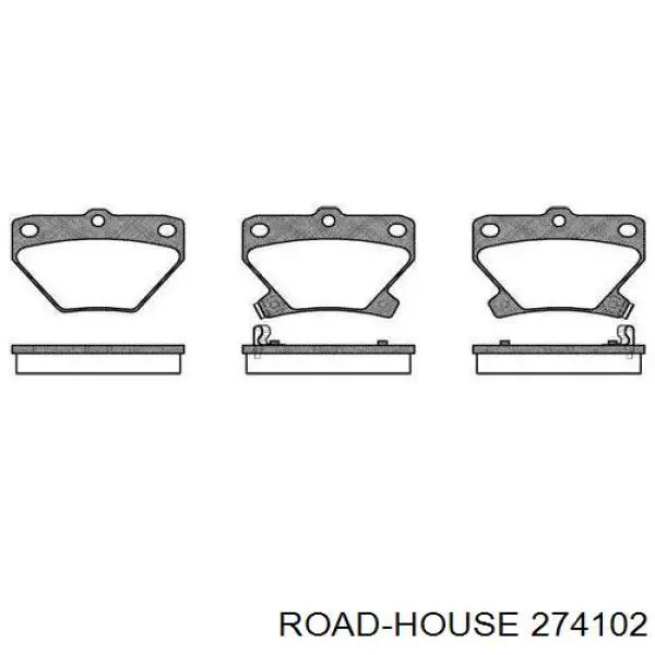 Sapatas do freio traseiras de disco Road House 274102 preço, a partir de 29,49 USD