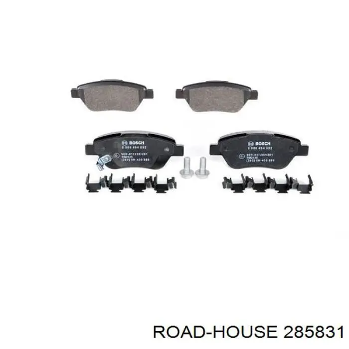 Compre 285831 Road House Sapatas do freio dianteiras de disco