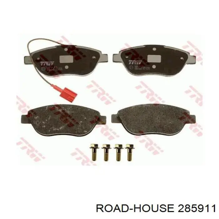 Sapatas do freio dianteiras de disco Road House 285911 preço, a partir de 34,14 USD