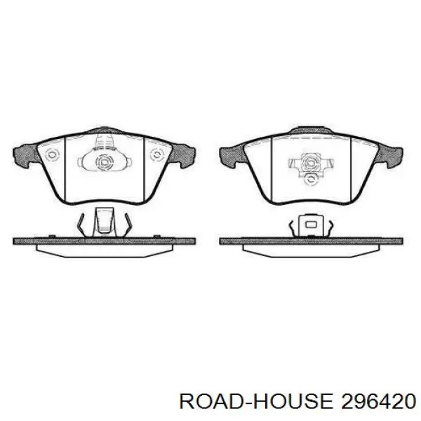 Sapatas do freio dianteiras de disco Road House 296420 preço, a partir de 44,12 USD