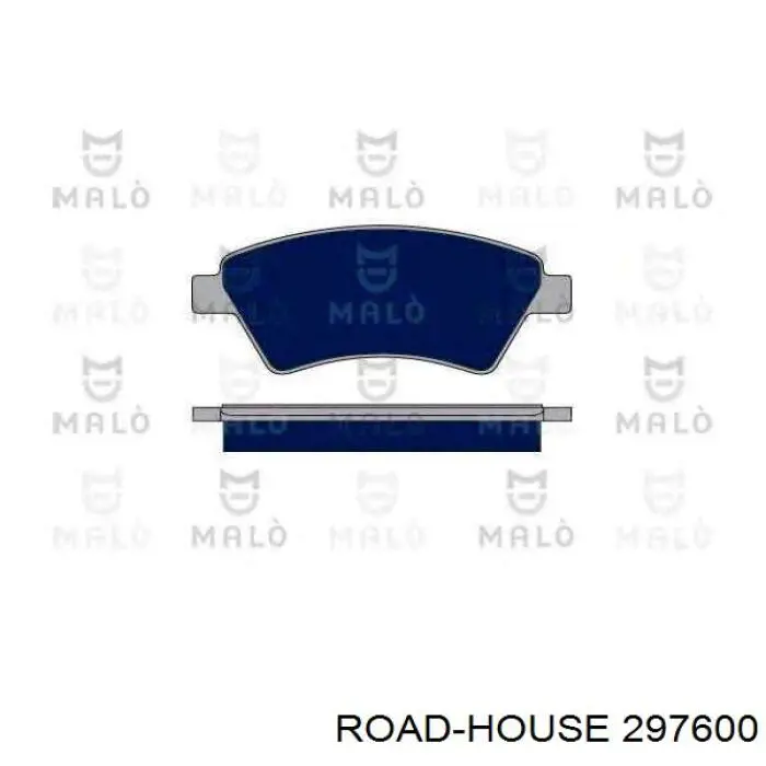 Compre 297600 Road House Sapatas do freio dianteiras de disco