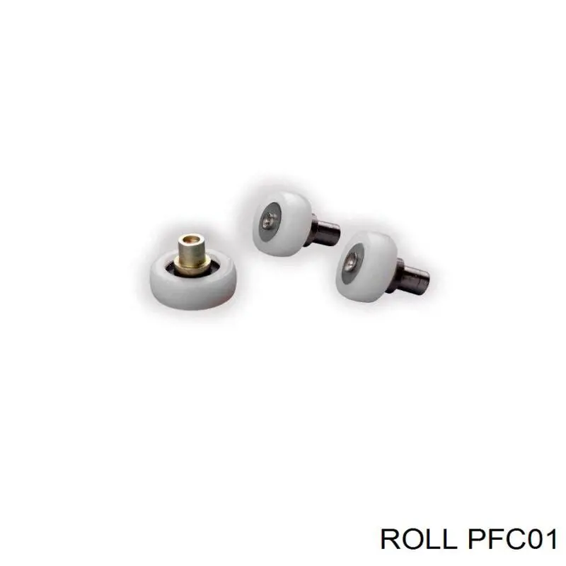 PFC01 Roll Rolo da porta lateral (deslizante), kit de reparação