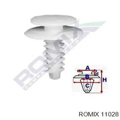 60808120 Fiat/Alfa/Lancia Cápsula (prendedor) de fixação de revestimento da porta