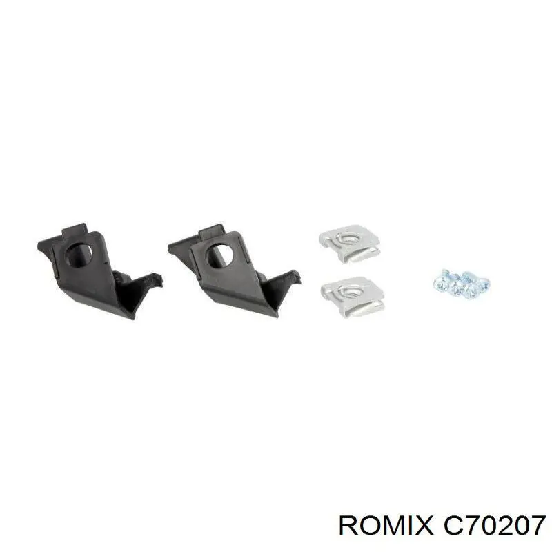 6R0998226 VAG Consola (adaptador) de fixação da luz dianteira direita